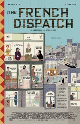 فيلم The French Dispatch 2020 مترجم اونلاين